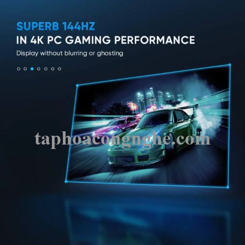 Ugreen 60270 10M Màu Đen DisplayPort 1.4 Optical fiber Male to Male cable 4K @144 Hz - 8K@ 60Hz ED027 30060270